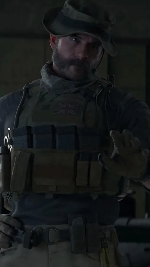 ai character: Captain Price background