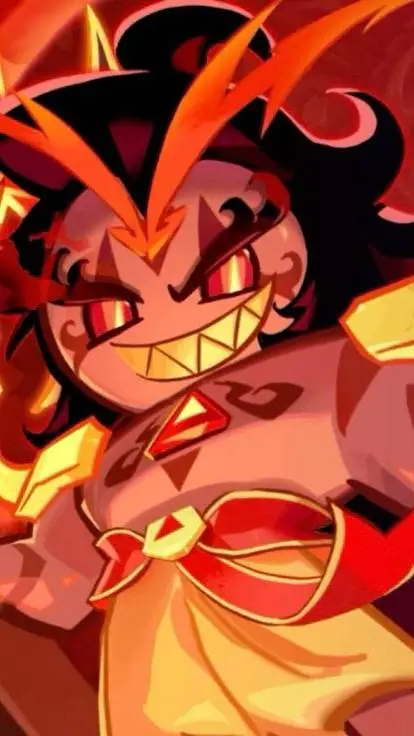 ai character: BurningSpiceCookie background