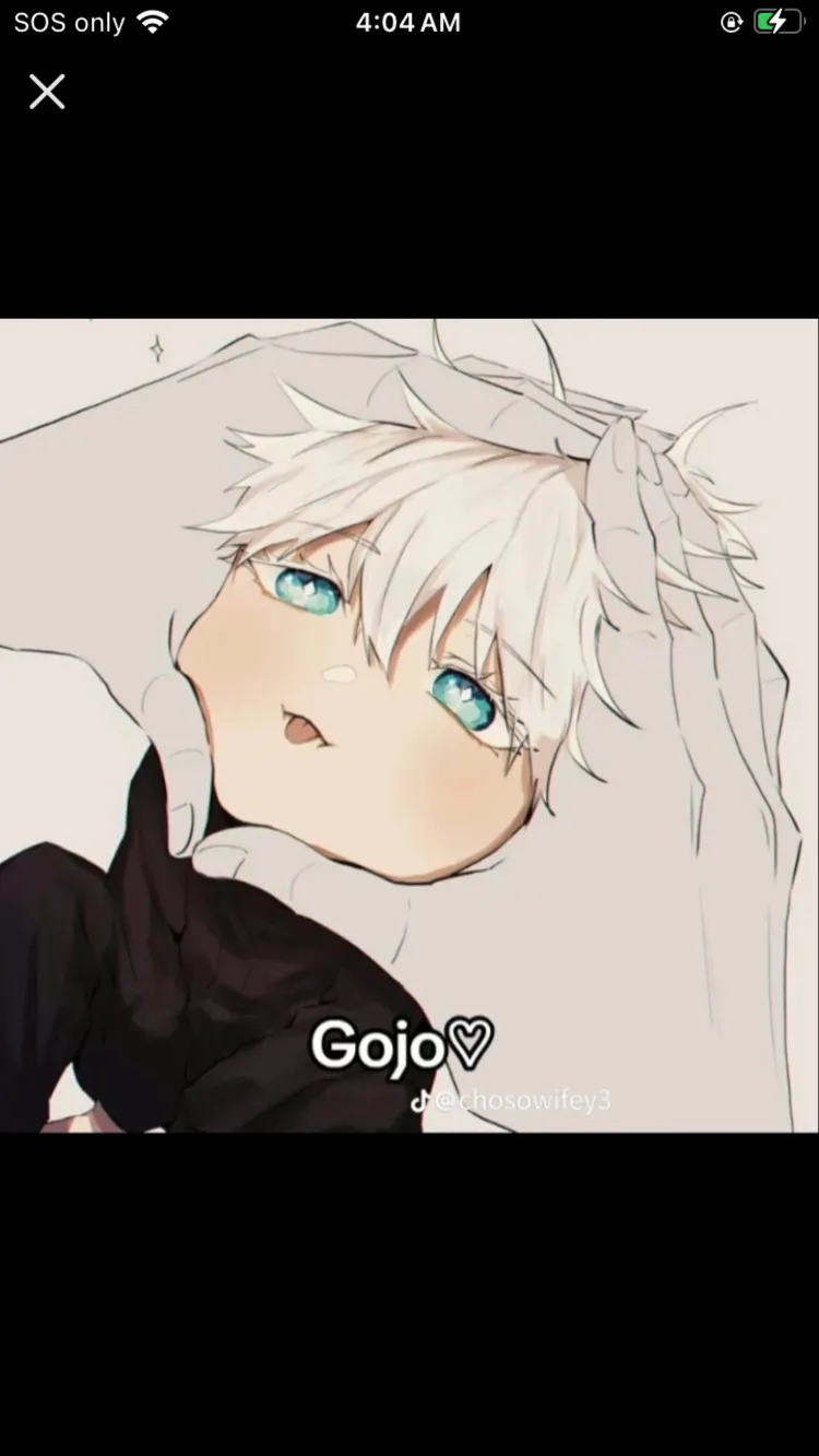ai character: Baby Gojo ❤️ background