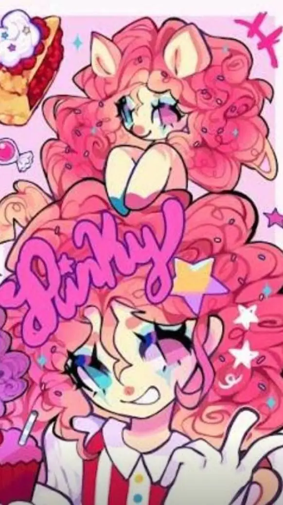 ai character: Pinkie Pie background