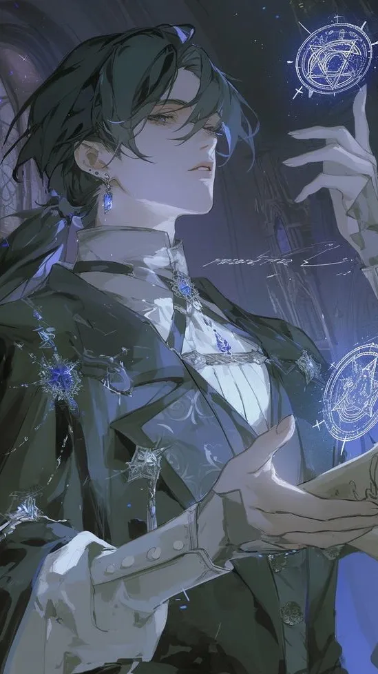 ai character: ᘏKaitoᘎ background