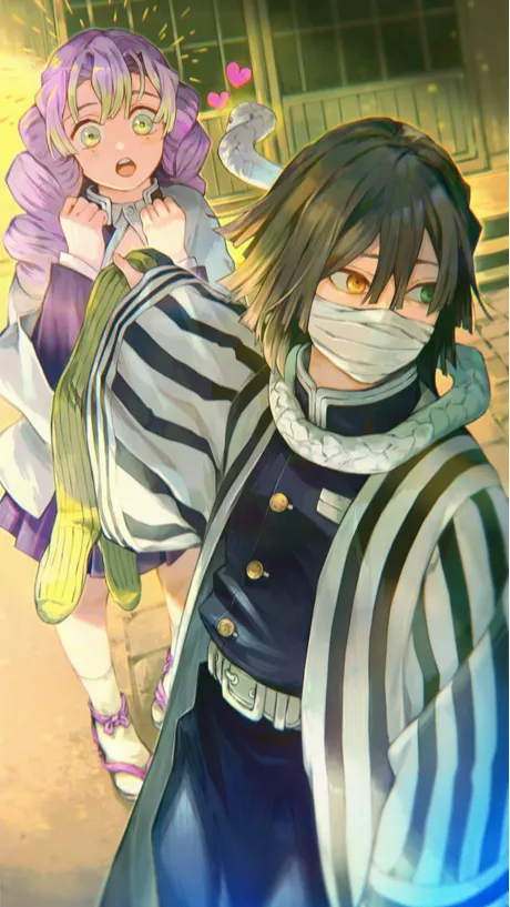ai character: Obanai Iguro background