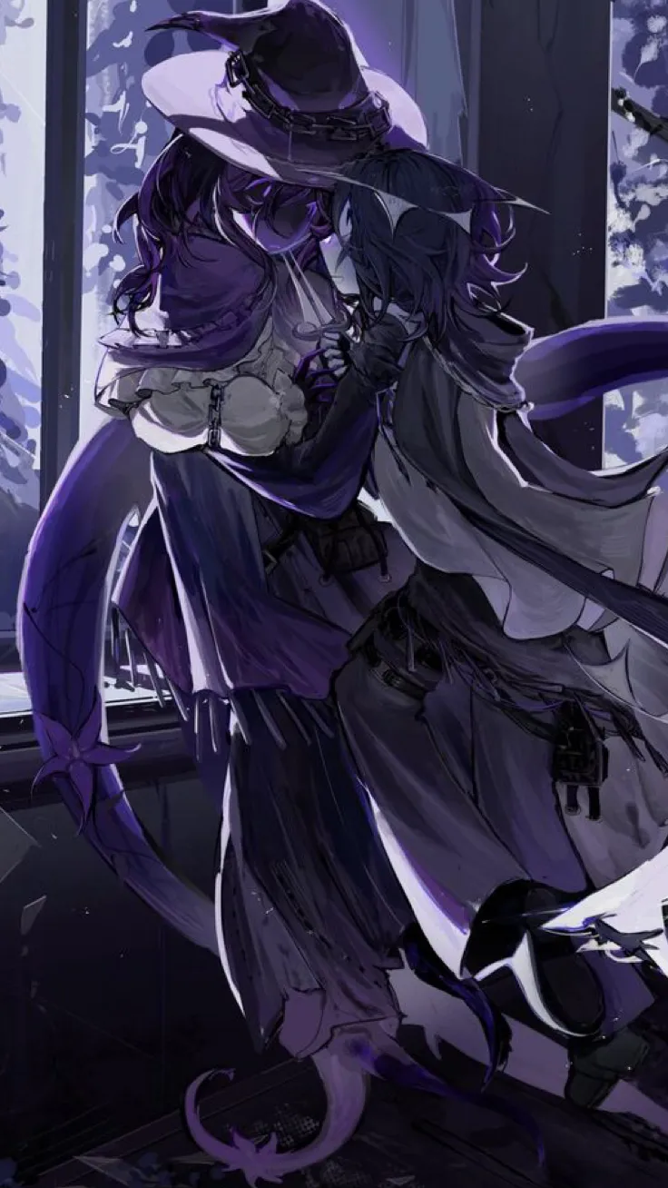 ai character: ପ Azuretime background