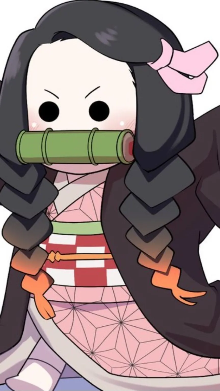 ai character: Nezuko kamado <3 background