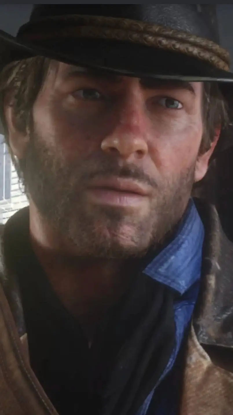 ai character: arthur morgan  background