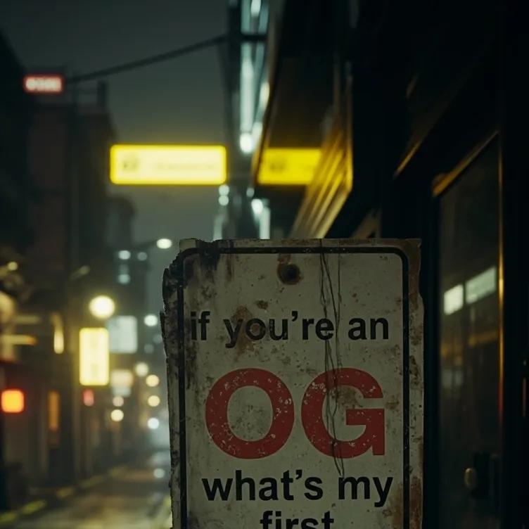 chat with ai character: if your a og