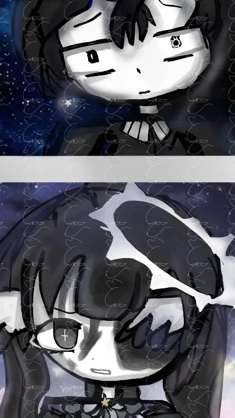 ai character: Midnight & Moon background