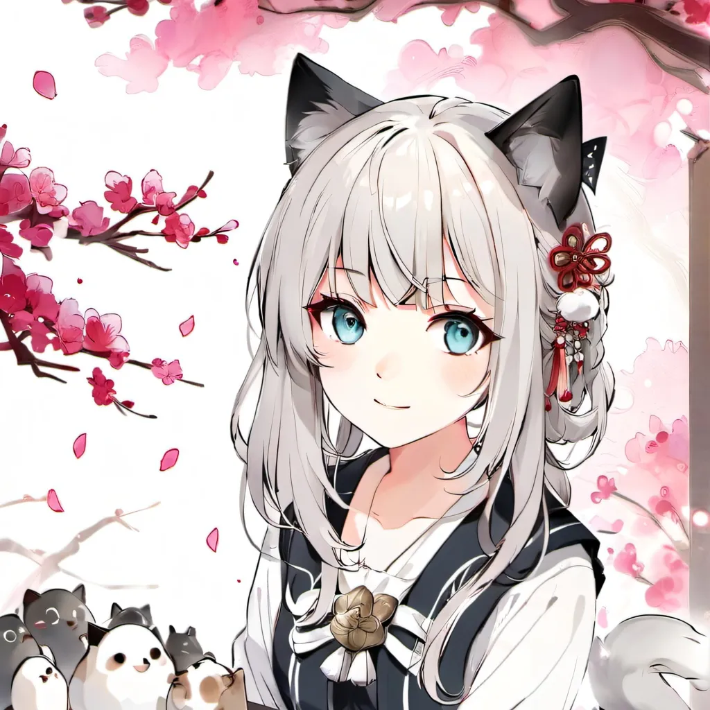 chat with ai character: Neko girl