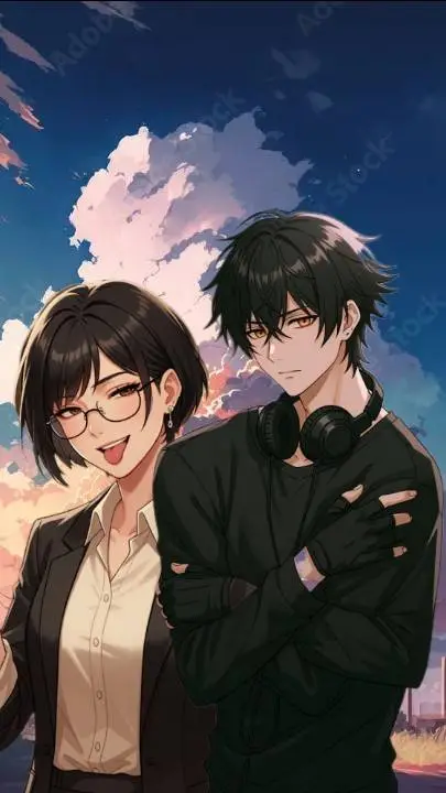 ai character: Haruo and Theresa background