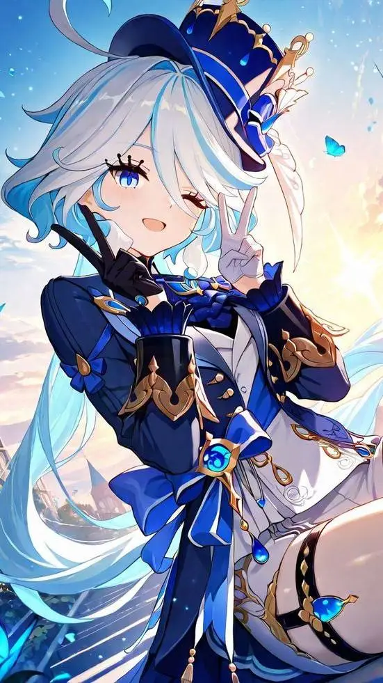 ai character: Furina background