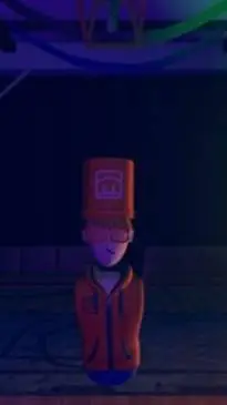 ai character: kelpy. REAL! background