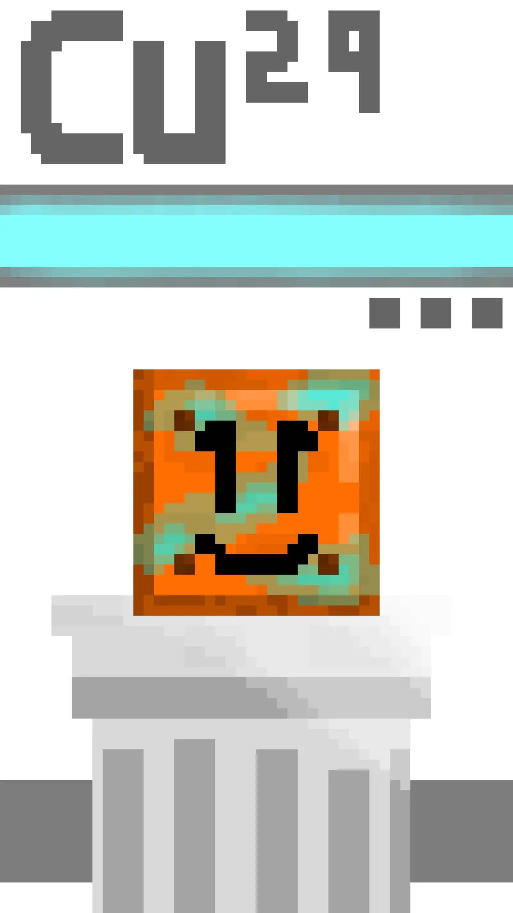 ai character: copper background