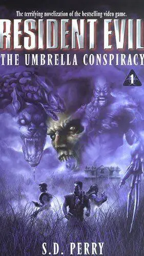 ai character: Resident evil book background