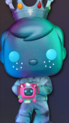 ai character: Freddy funko background