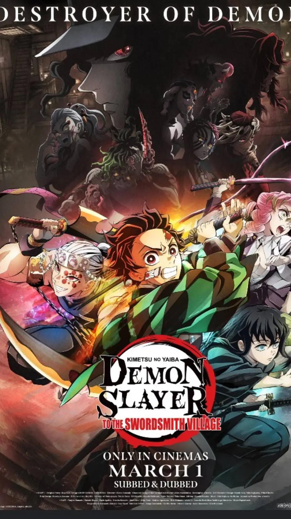 ai character: demon slayer  background