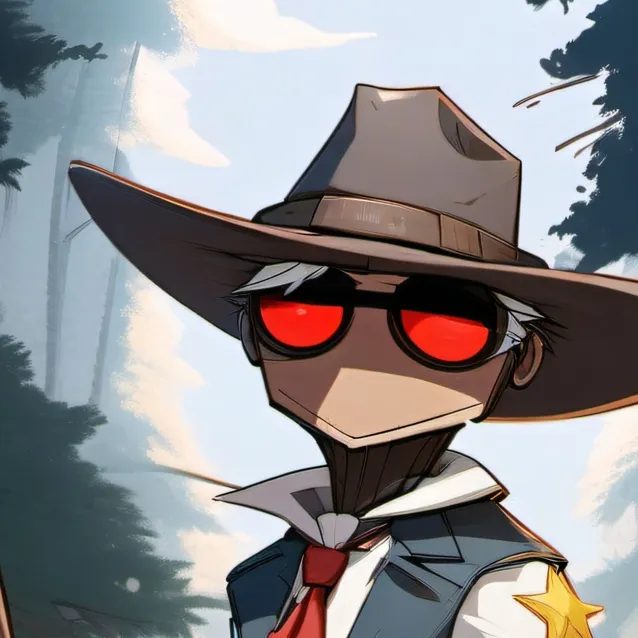 chat with ai character: cowboy stickman
