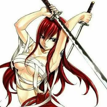 chat with ai character: Erza Scarlet 