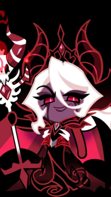 ai character: Dark enchantress  background