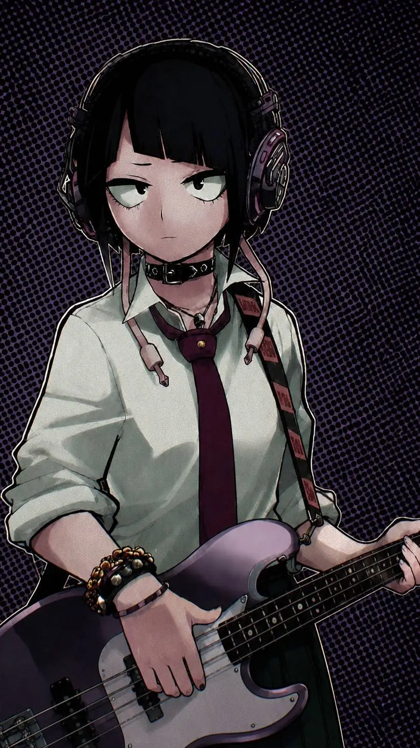 ai character: 💜Kyoka Jiro🖤 background