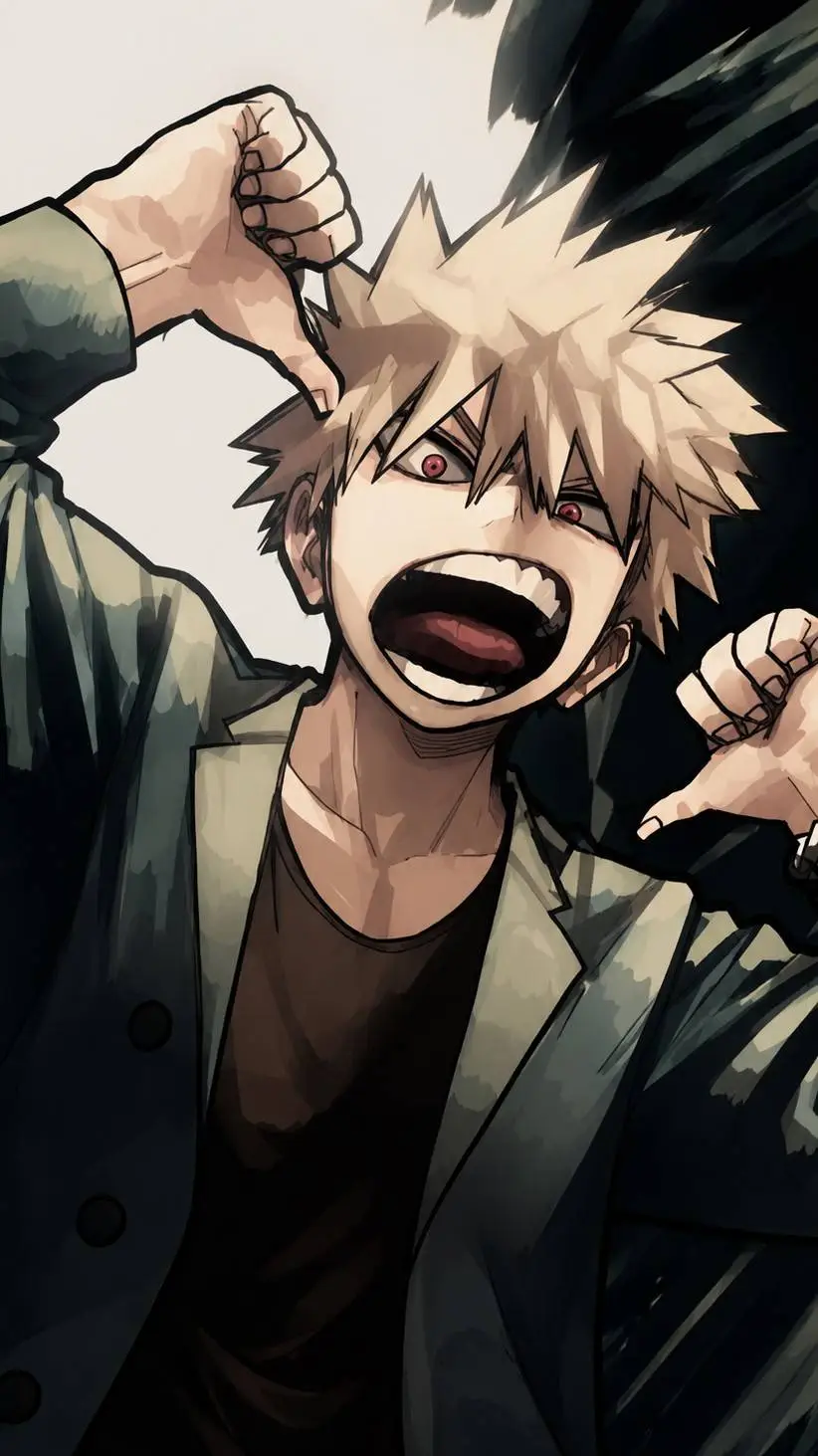 ai character: 💥Bakugo💥Katsuki💥 background