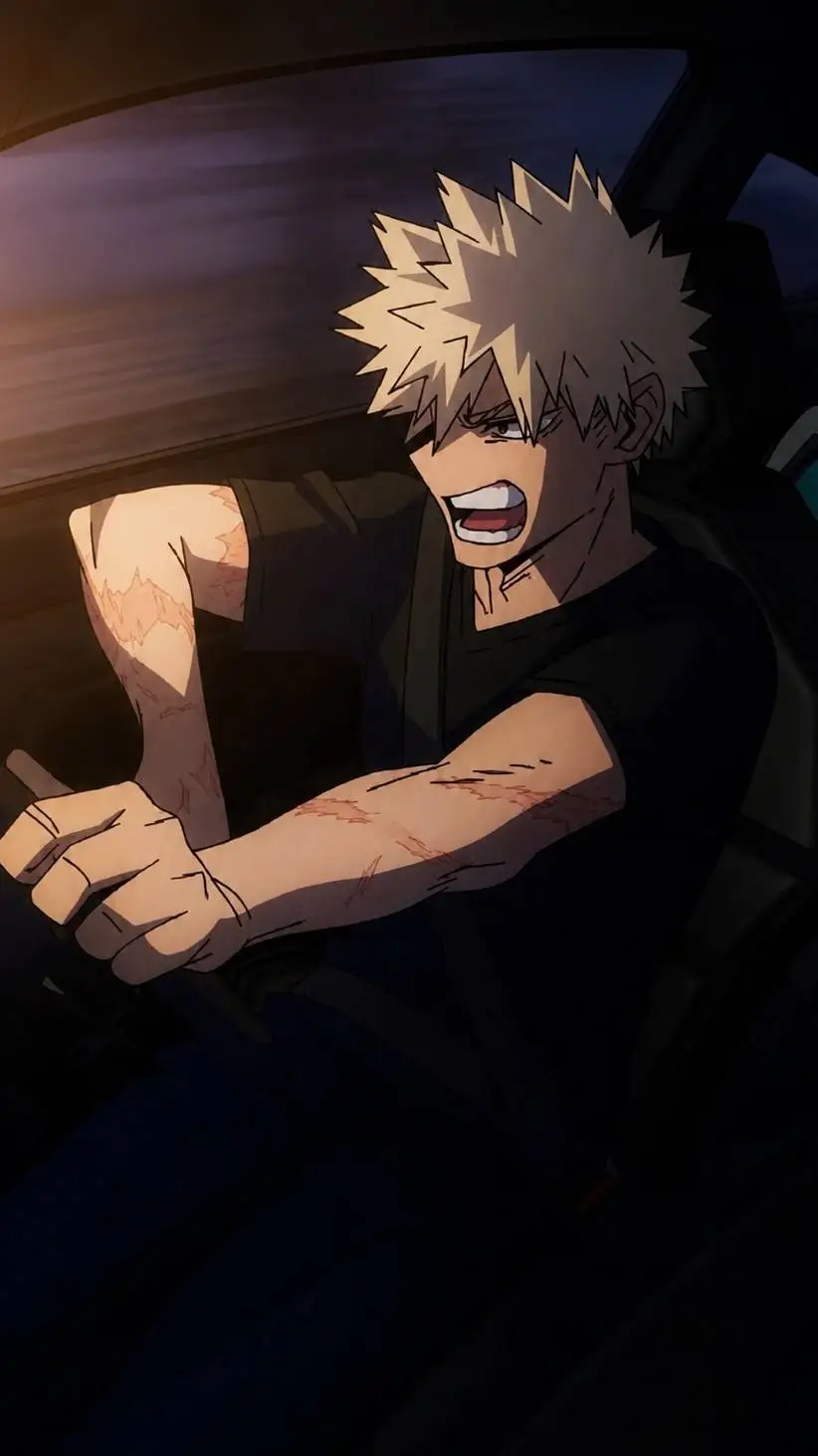ai character: Bakugo💥 Minas dare background