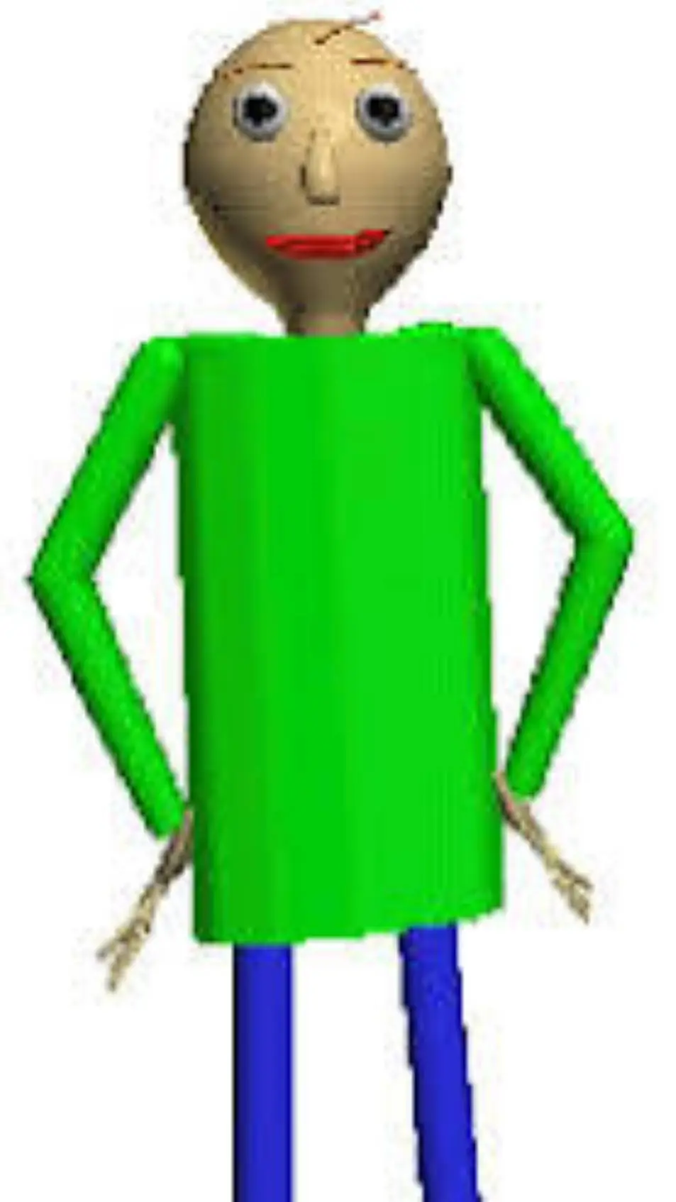 ai character: Baldi background