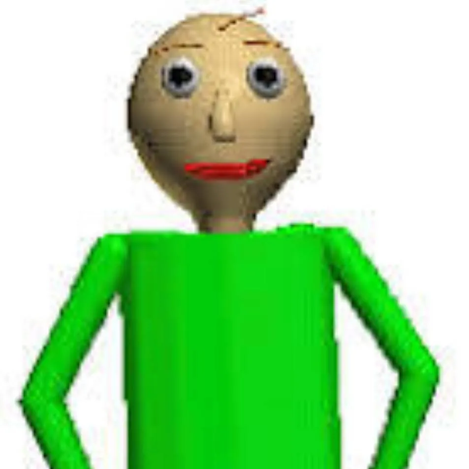 chat with ai character: Baldi