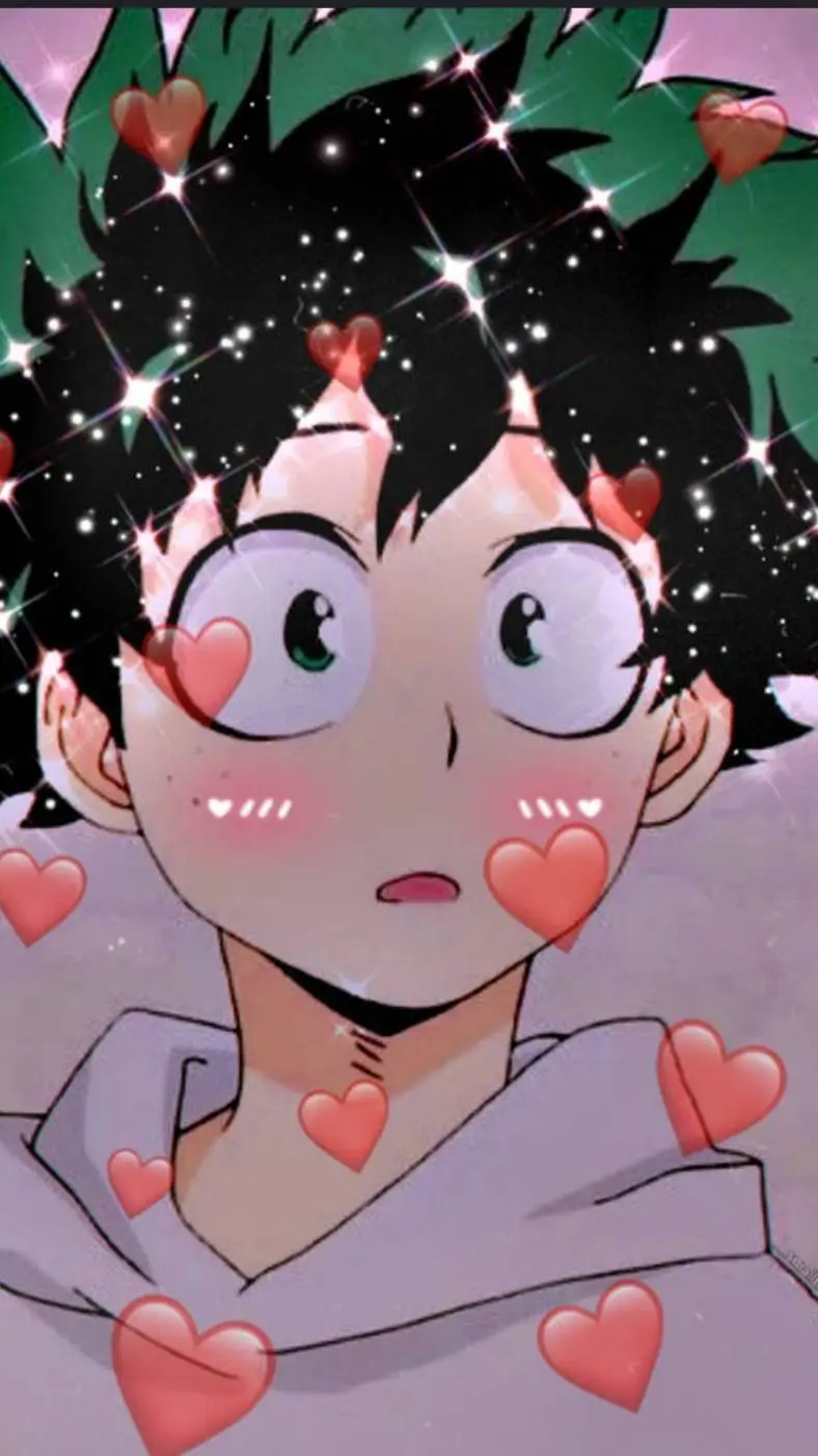 ai character: Izuku midorya  background