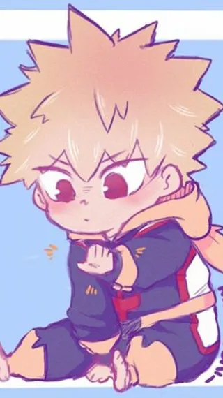 ai character: Katsuki bakugo  background