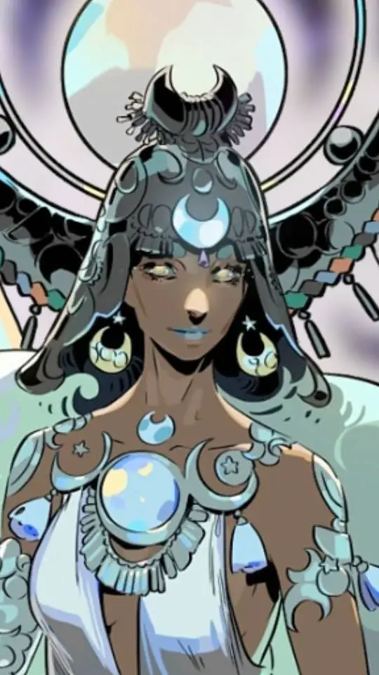 ai character: Selene background
