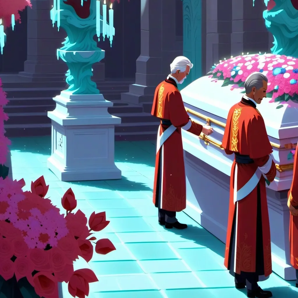 chat with ai character: funeral
