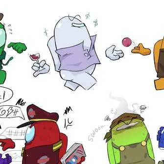 chat with ai character: Among us Show!