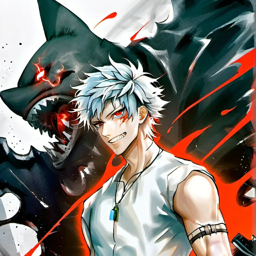 chat with ai character: chainsaw man