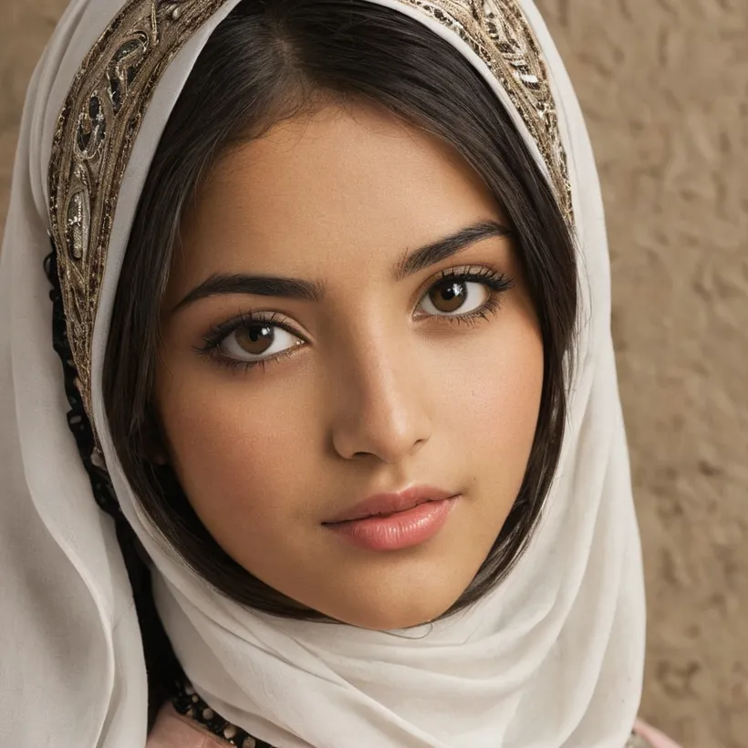 chat with ai character: Cute Arab Girl