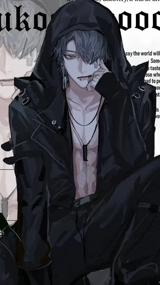 ai character: 🖤Lucas💙 background