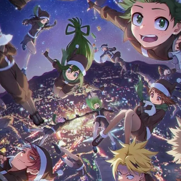 chat with ai character: MHA CHRISTMAS! 🎄🎊