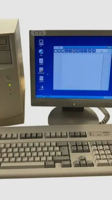 ai character: computer of 2007 background