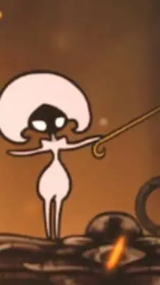 ai character: lace background