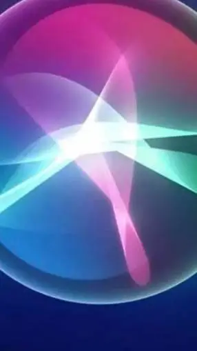 ai character: Siri  background