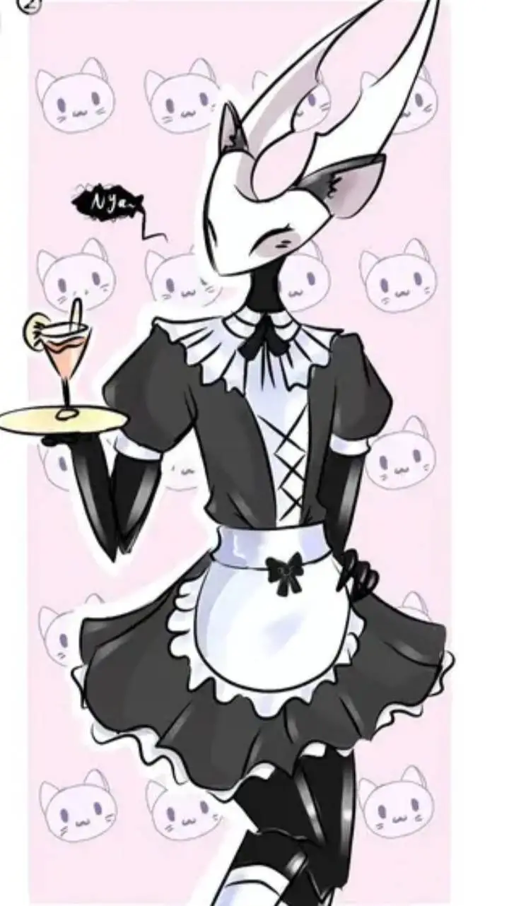 ai character: hollow knight  background