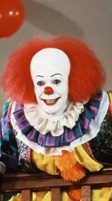 ai character: pennywise  background
