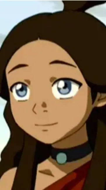 ai character: katara fire nation background