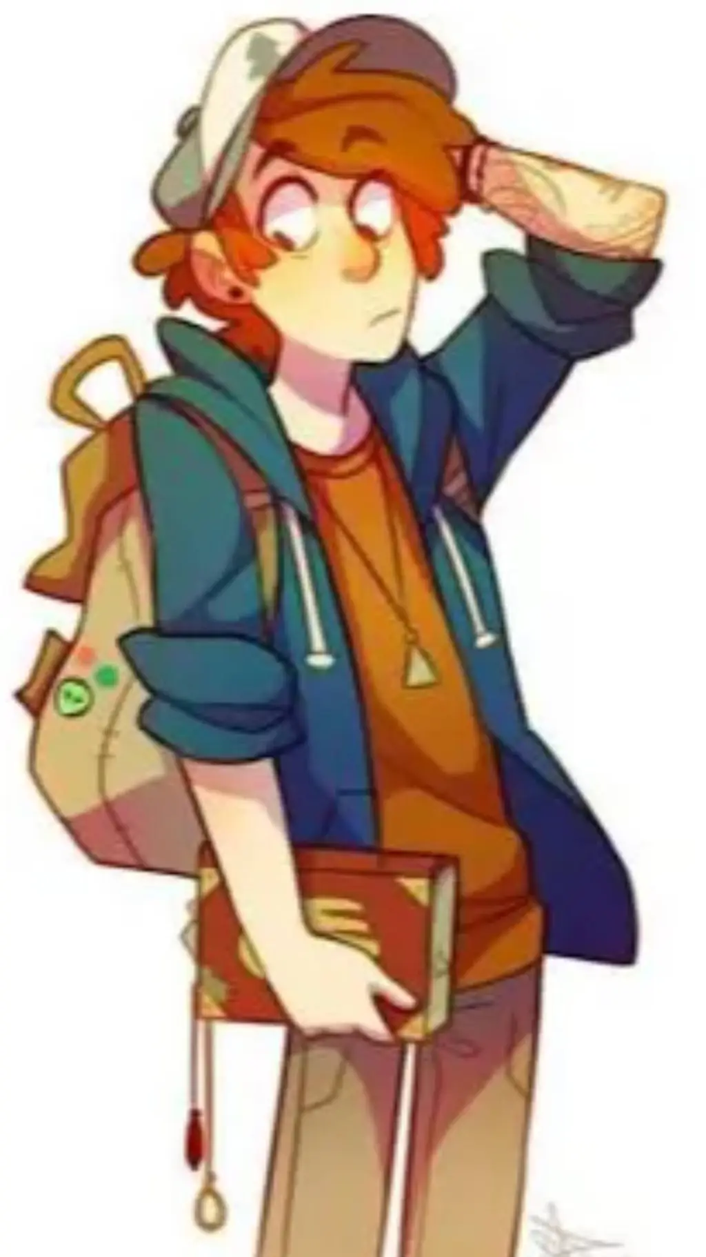 ai character: Mason"Dipper"Pines background
