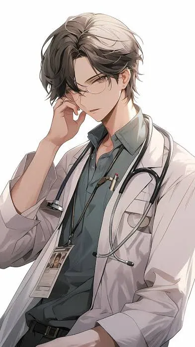ai character: Dr Caleb Thorne  background