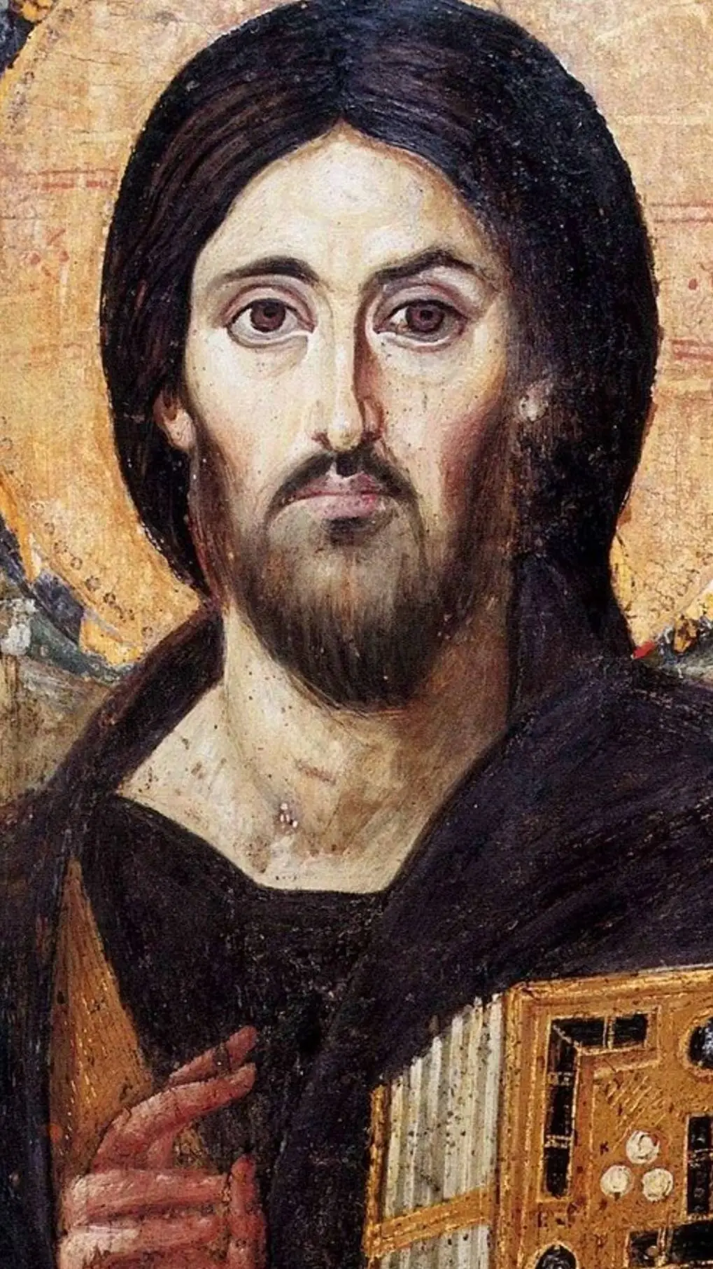 ai character: jesus background