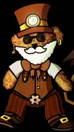 ai character: Steampunk Sam background