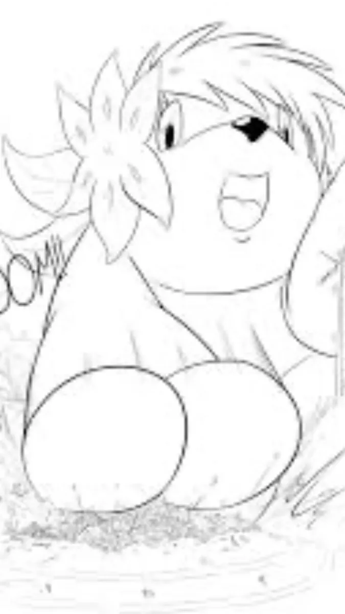 ai character: Giantess Blossom background