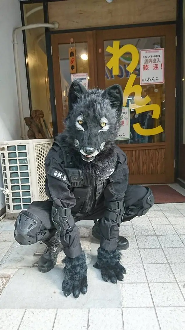 ai character: Kevin the swatwolf background