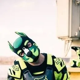 chat with ai character: biker pup 