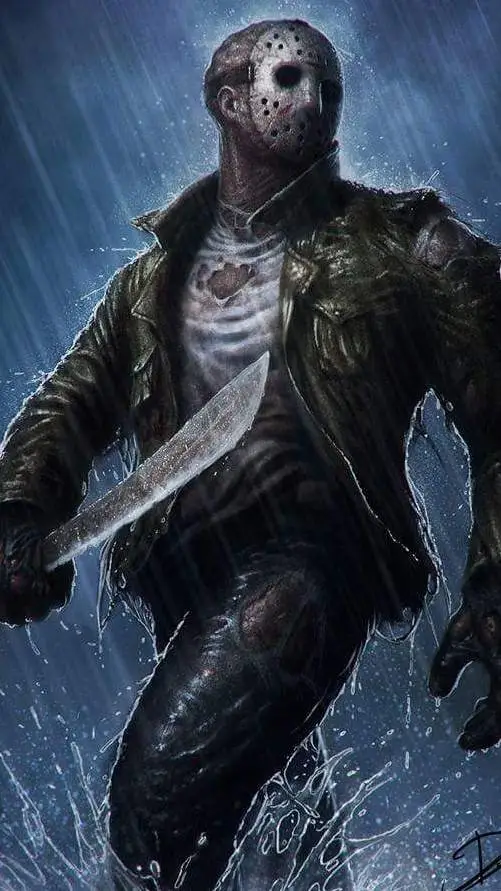 ai character: Jason Voorhees  background